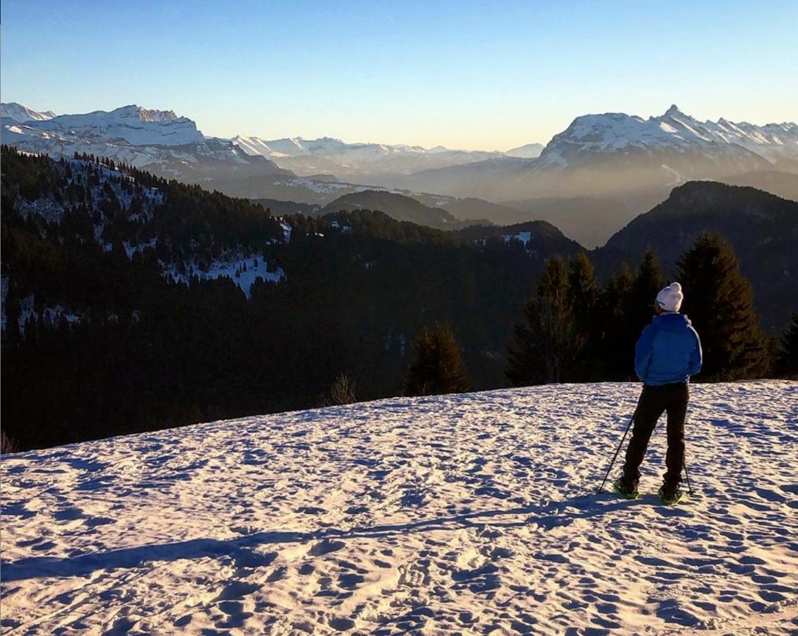 Micro-Lodge, Le Petit Nid D'Amour Montriond Exterior foto