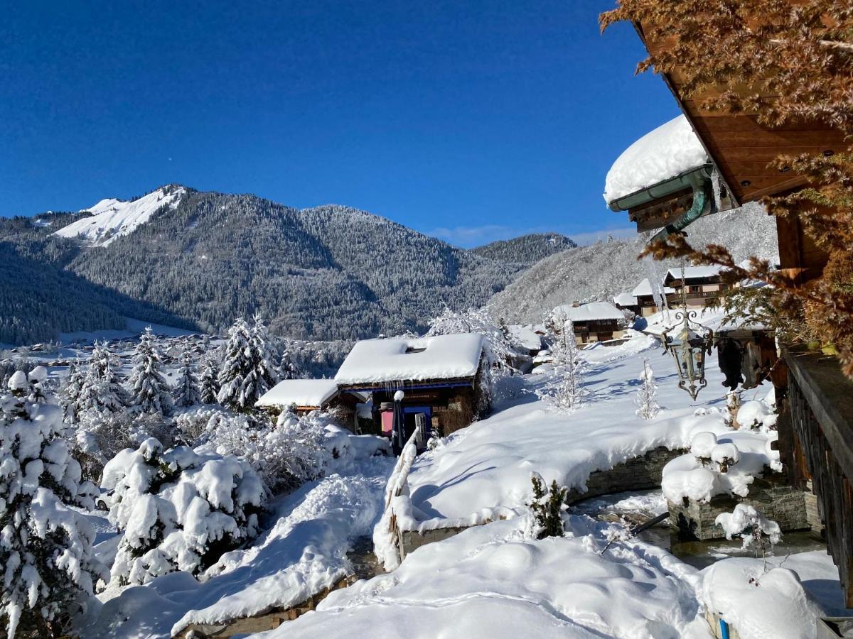 Micro-Lodge, Le Petit Nid D'Amour Montriond Exterior foto