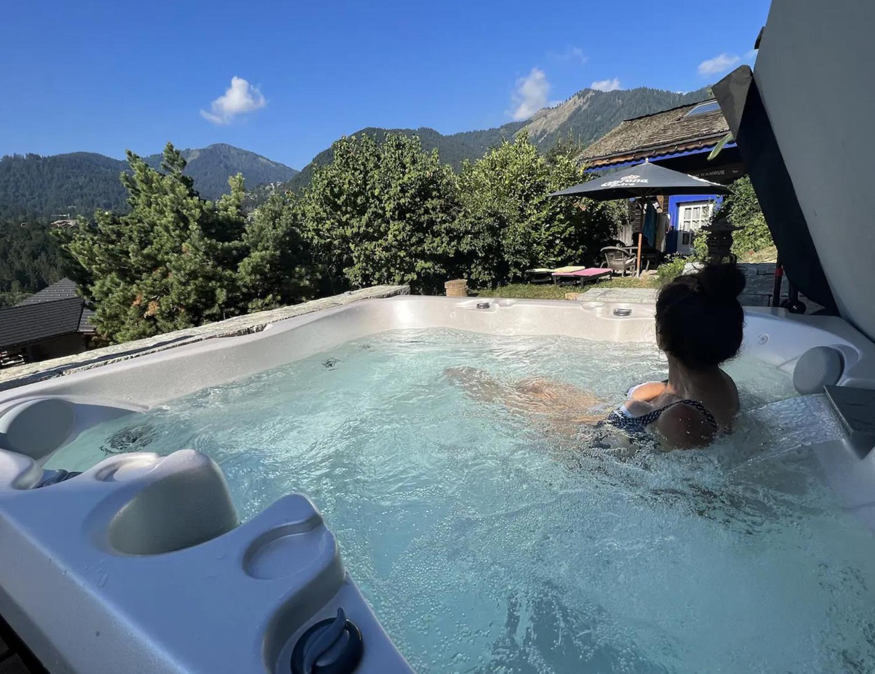 Micro-Lodge, Le Petit Nid D'Amour Montriond Exterior foto