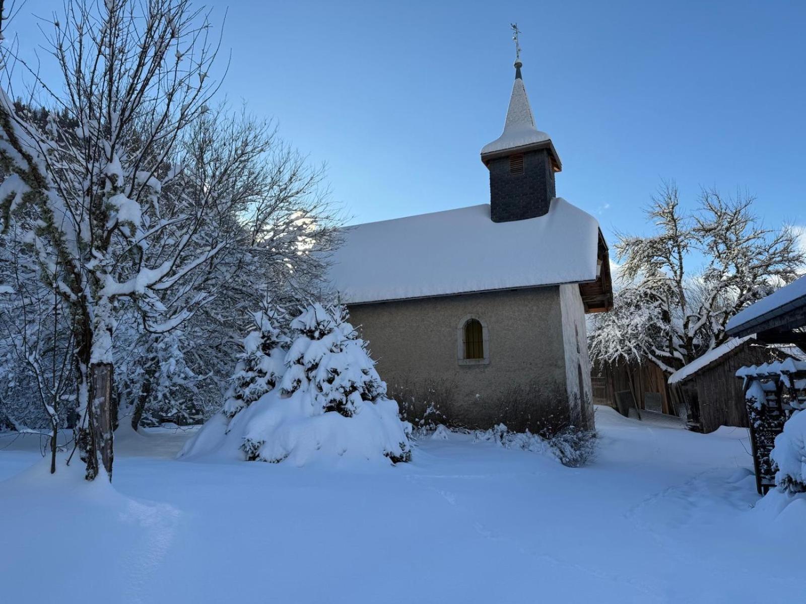 Micro-Lodge, Le Petit Nid D'Amour Montriond Exterior foto