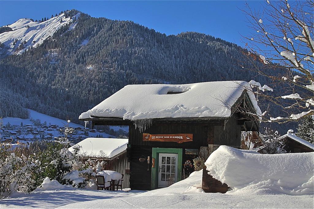 Micro-Lodge, Le Petit Nid D'Amour Montriond Exterior foto