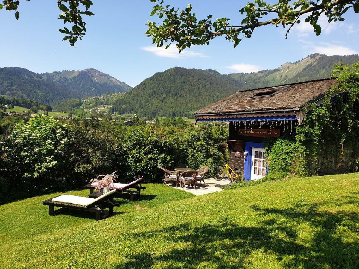 Micro-Lodge, Le Petit Nid D'Amour Montriond Exterior foto